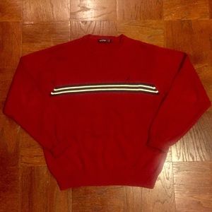 Red Nautica sweater